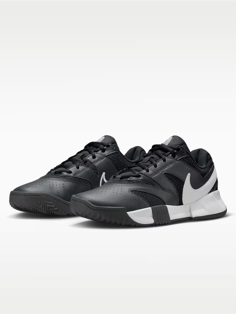 New Nike Court Lite 4 “Black/Anthracite” Men's Clay Court Tennis ShoesFN0530-001